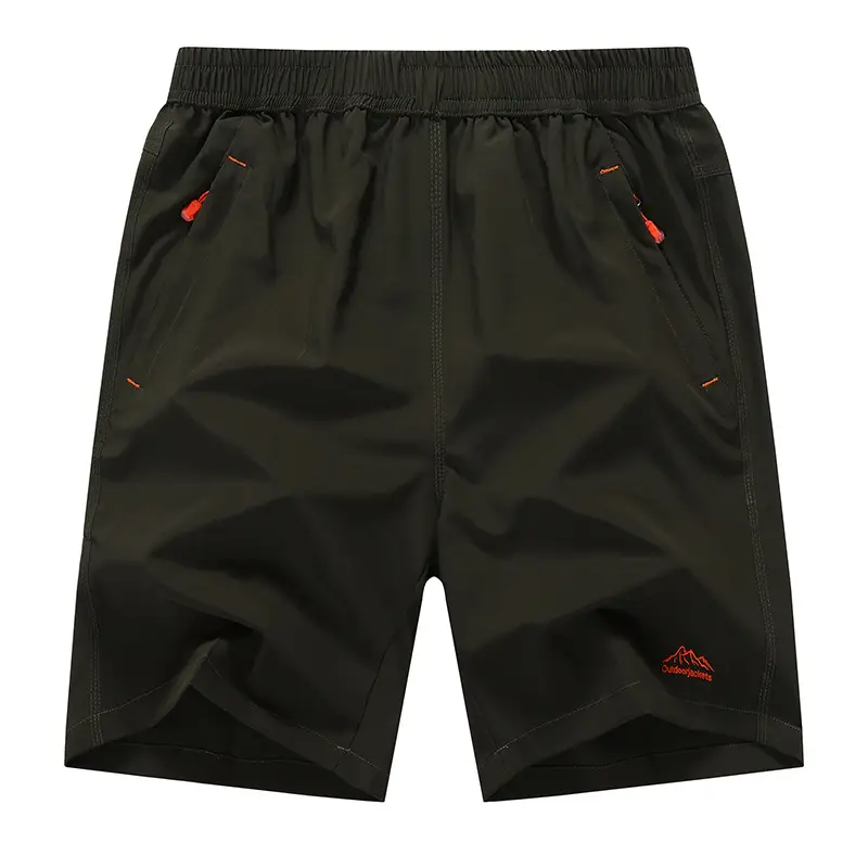 Men Black 2019 Summer Loose Shorts Large