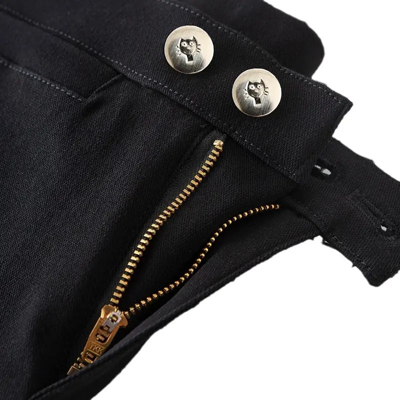 Women Fleece Slim Fit Pencil Pants Winter Warm Outerwear - Image 7