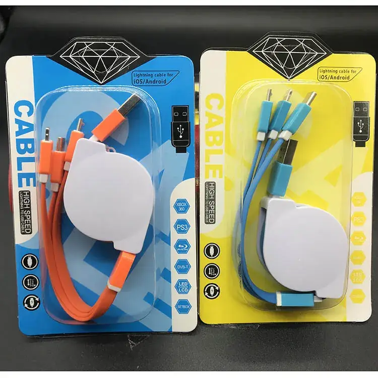 Three-In-One Charging Cable for Apple Android Type-C - Image 8