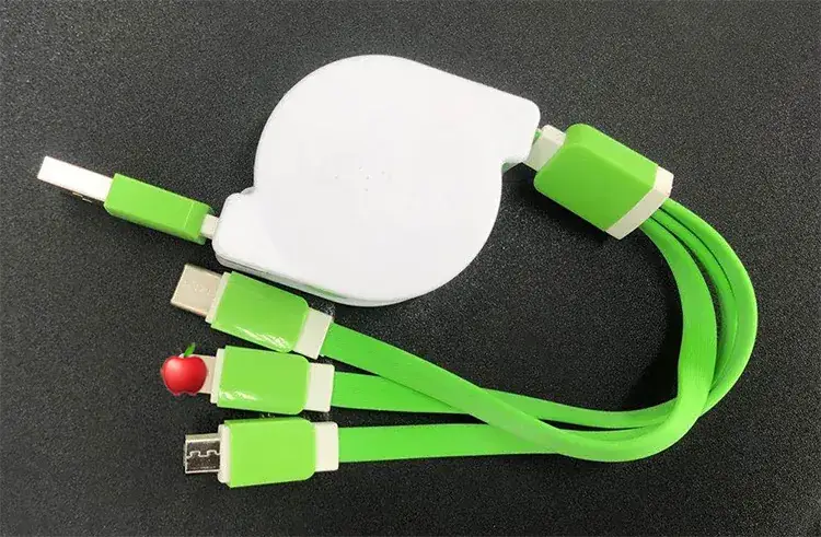Three-In-One Charging Cable for Apple Android Type-C - Image 2