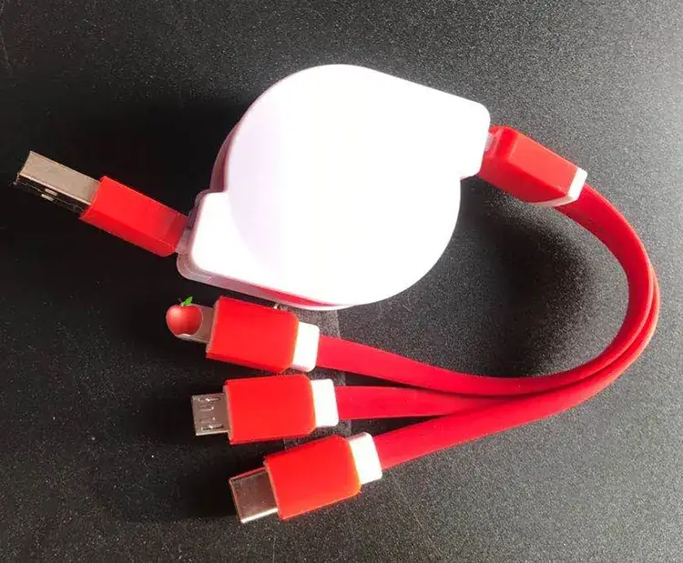 Three-In-One Charging Cable for Apple Android Type-C - Image 3