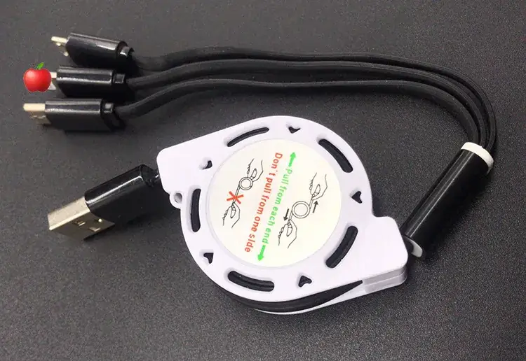 Three-In-One Charging Cable for Apple Android Type-C - Image 4