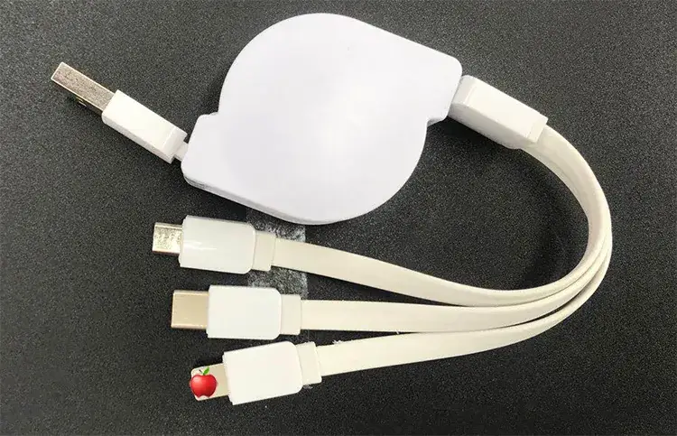 Three-In-One Charging Cable for Apple Android Type-C - Image 5