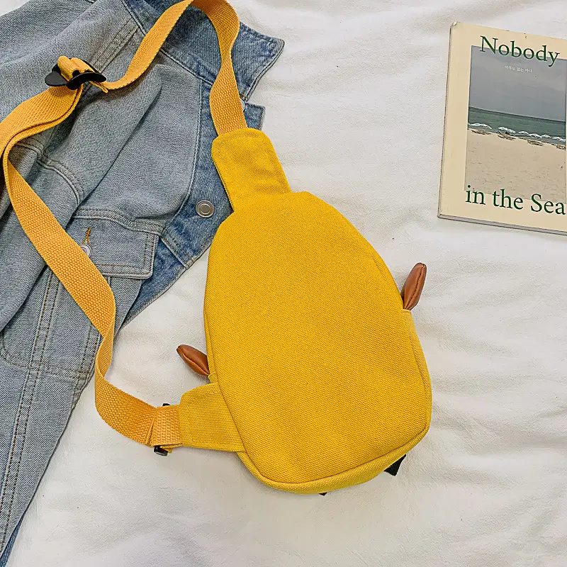 Women Cartoon Duck Shoulder Bag Yellow 2022 - Image 6