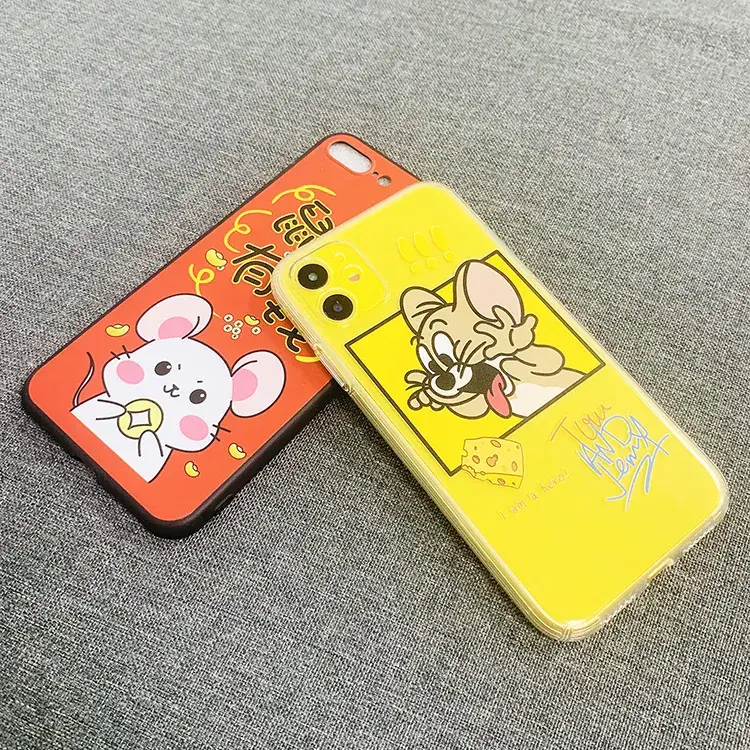 Glass Soft Transparent Mobile Phone Case with Pictures Drop Shipping — feature 5