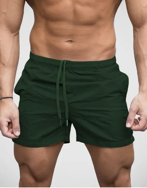 Men's Green Casual Shorts Cross-Border Aliexpress - Image 4