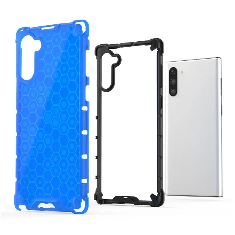Transparent Honeycomb Phone Case for Samsung A56 - Image 8