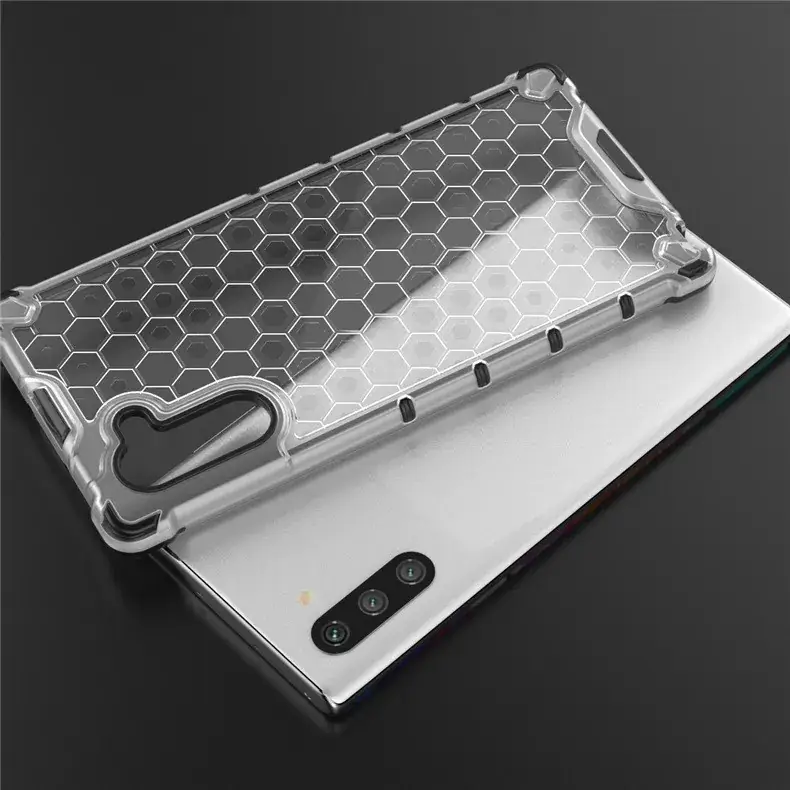 Transparent Honeycomb Phone Case for Samsung A56 - Image 9
