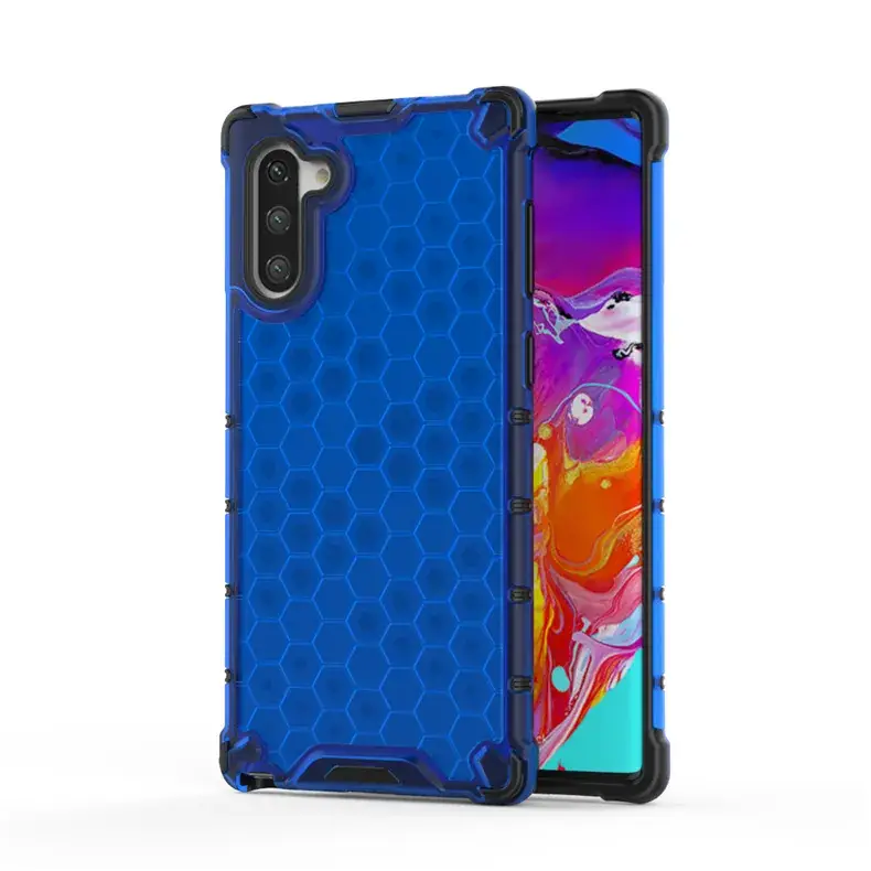 Transparent Honeycomb Phone Case for Samsung A56 - Image 4