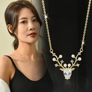 Lucky Clover Zircon Necklace for Women — feature 1