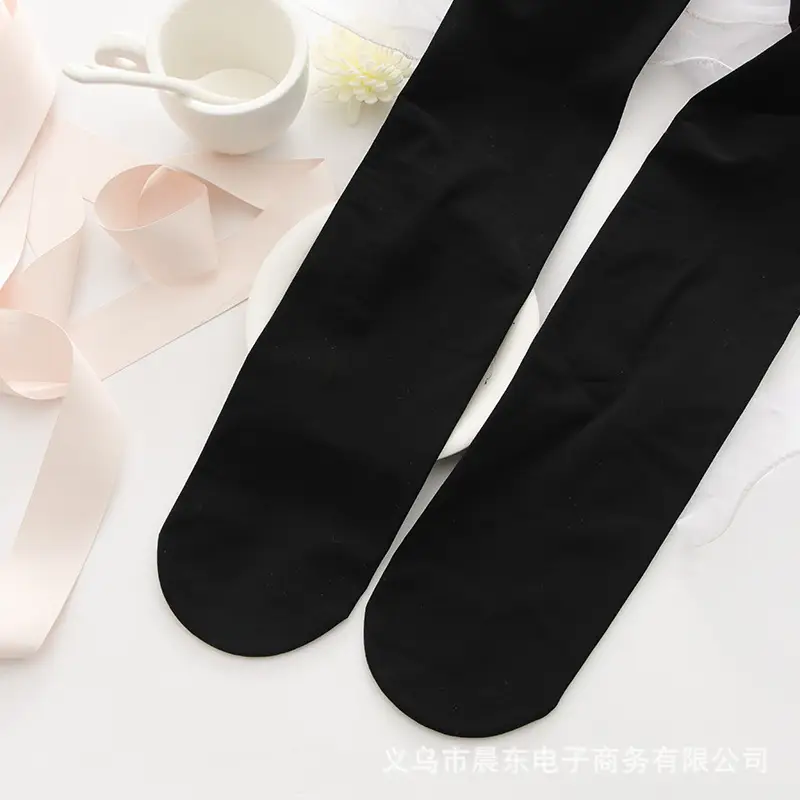 Women's Silk Anti-Hook Bare Leg Panties Flesh Color Medium Thick - Image 4