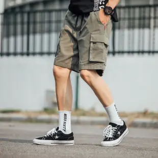 Trendy Tie-Dye Hip Hop Shorts for Women — feature 26