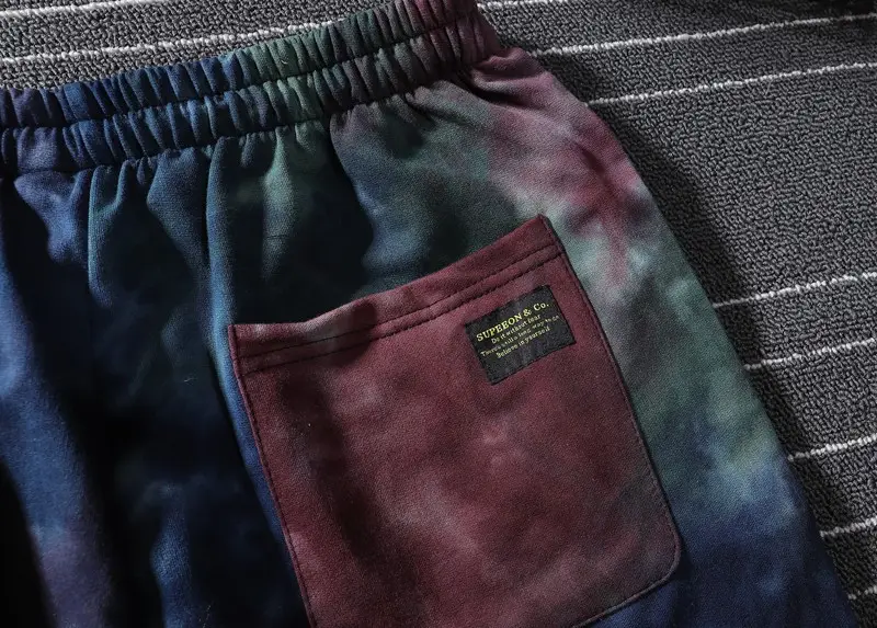 Trendy Tie-Dye Hip Hop Shorts for Women — feature 51