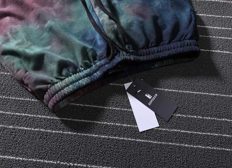 Trendy Tie-Dye Hip Hop Shorts for Women — feature 52