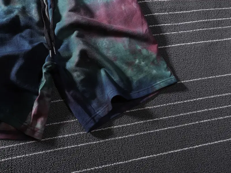 Trendy Tie-Dye Hip Hop Shorts for Women — feature 56