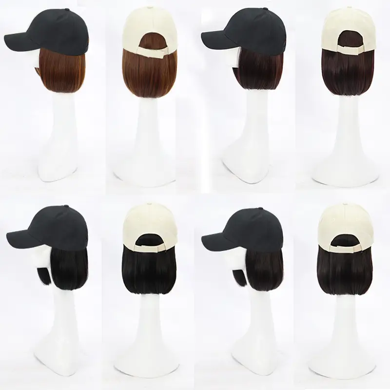 Hongxiu Premium Wig & Cap Combo Short Hair Summer Bobo - Image 2