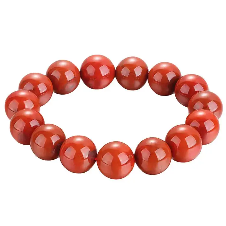 South Red Agate Bracelet Liangshan Mountain Material - Image 8