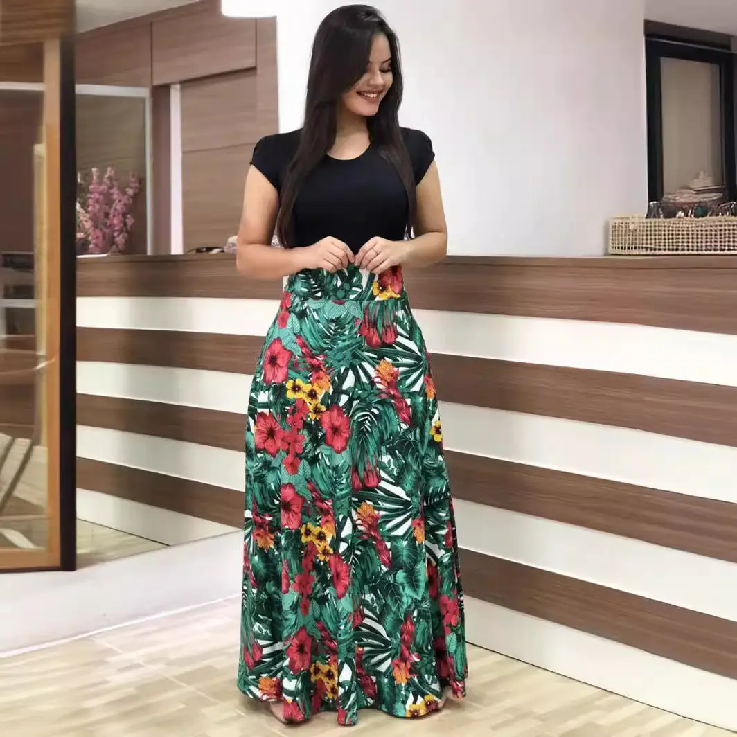 Women Floral Print Long Sleeve Skirts Set - Image 29