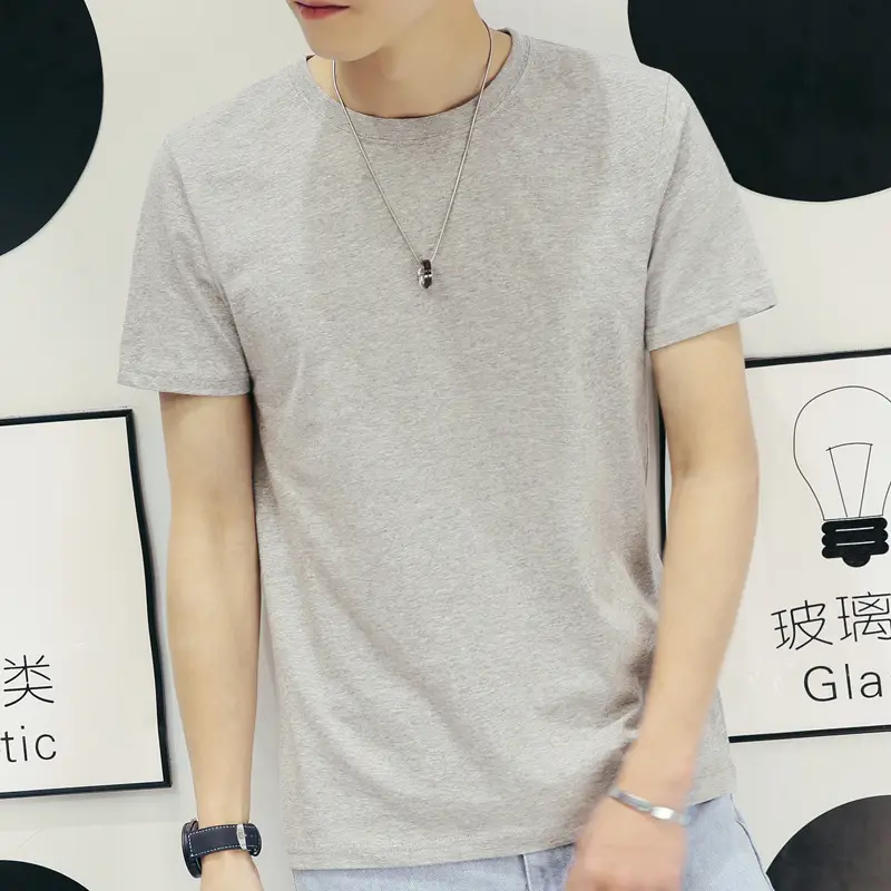 Men Long Sleeve Green Slim Fit T-Shirt - Image 6