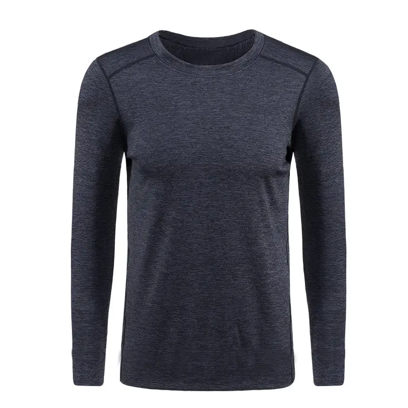 Men's Navy Long Sleeve T-Shirt with Backpack Accessories - Image 2