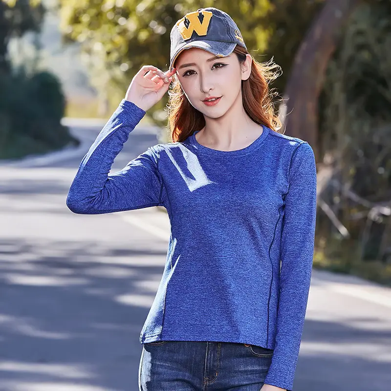 Men's Navy Long Sleeve T-Shirt with Backpack Accessories - Image 7