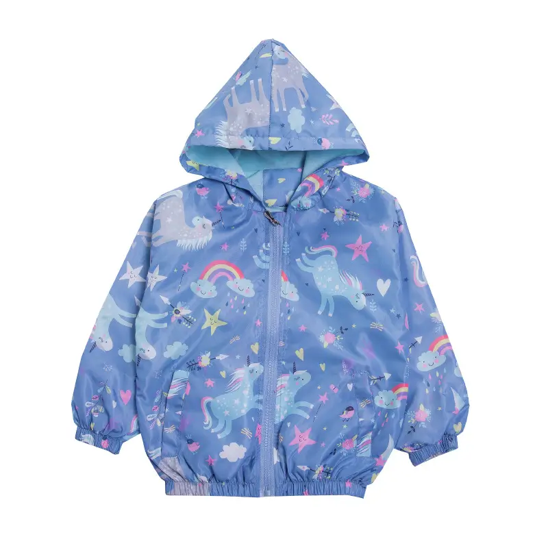 Blue Unicorn Windproof Jacket for Girls 2025 - Image 30