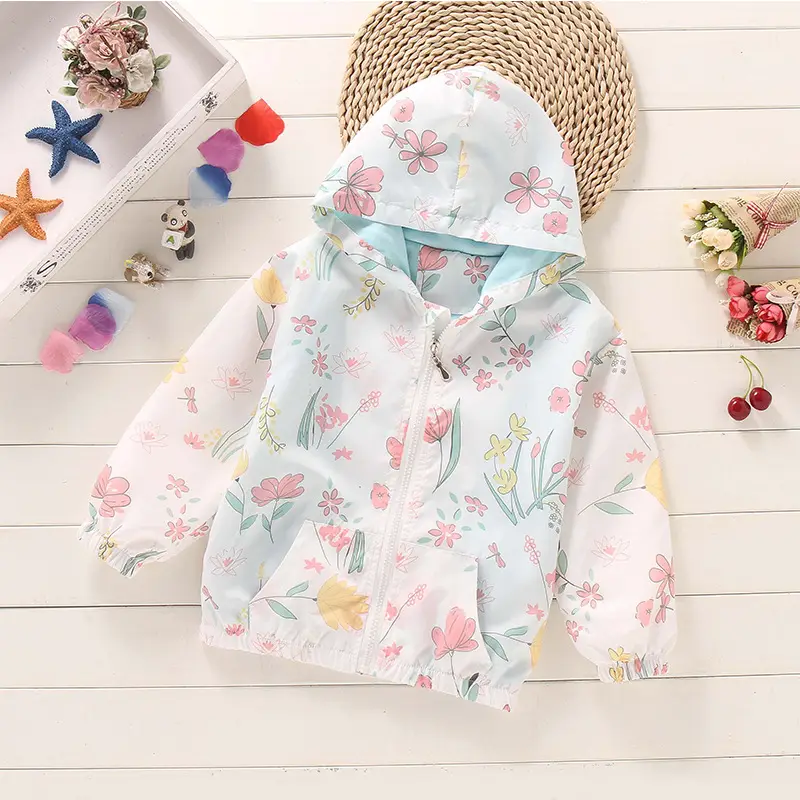 Blue Unicorn Windproof Jacket for Girls 2025 - Image 10