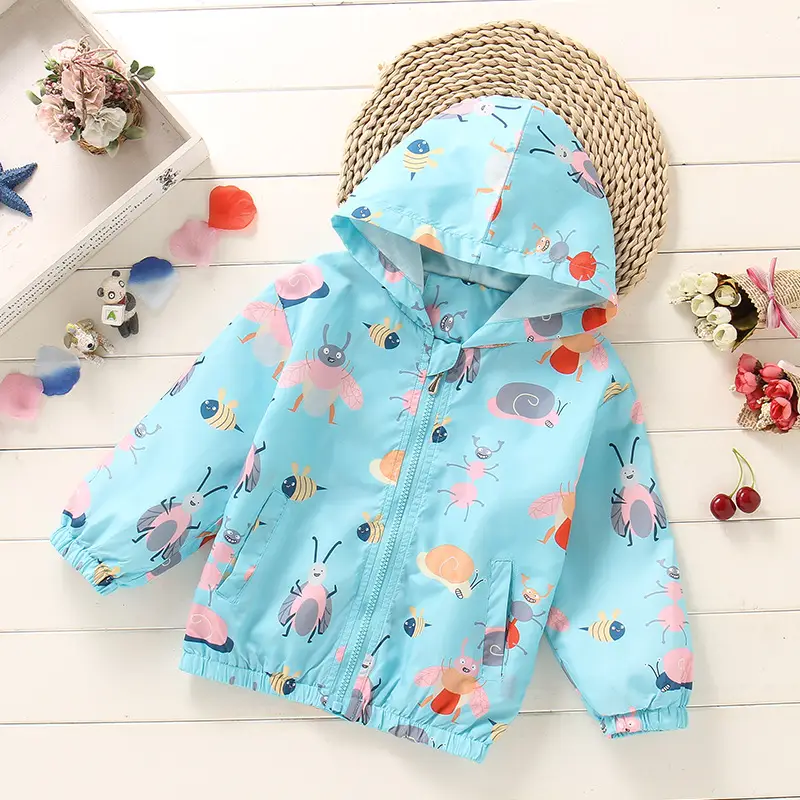 Blue Unicorn Windproof Jacket for Girls 2025 - Image 14