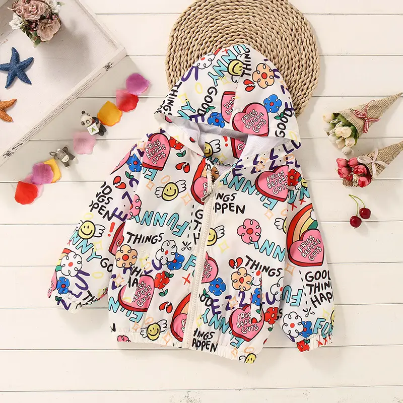 Blue Unicorn Windproof Jacket for Girls 2025 - Image 16