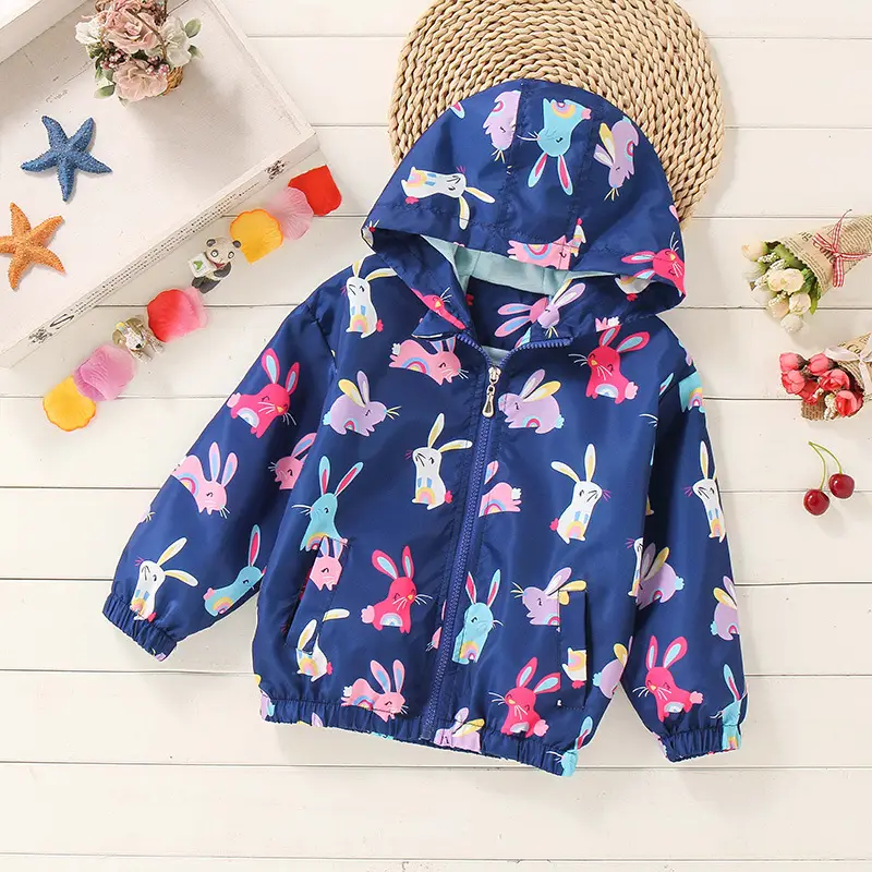 Blue Unicorn Windproof Jacket for Girls 2025 - Image 24
