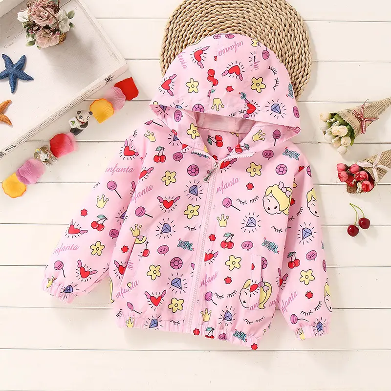 Blue Unicorn Windproof Jacket for Girls 2025 - Image 25