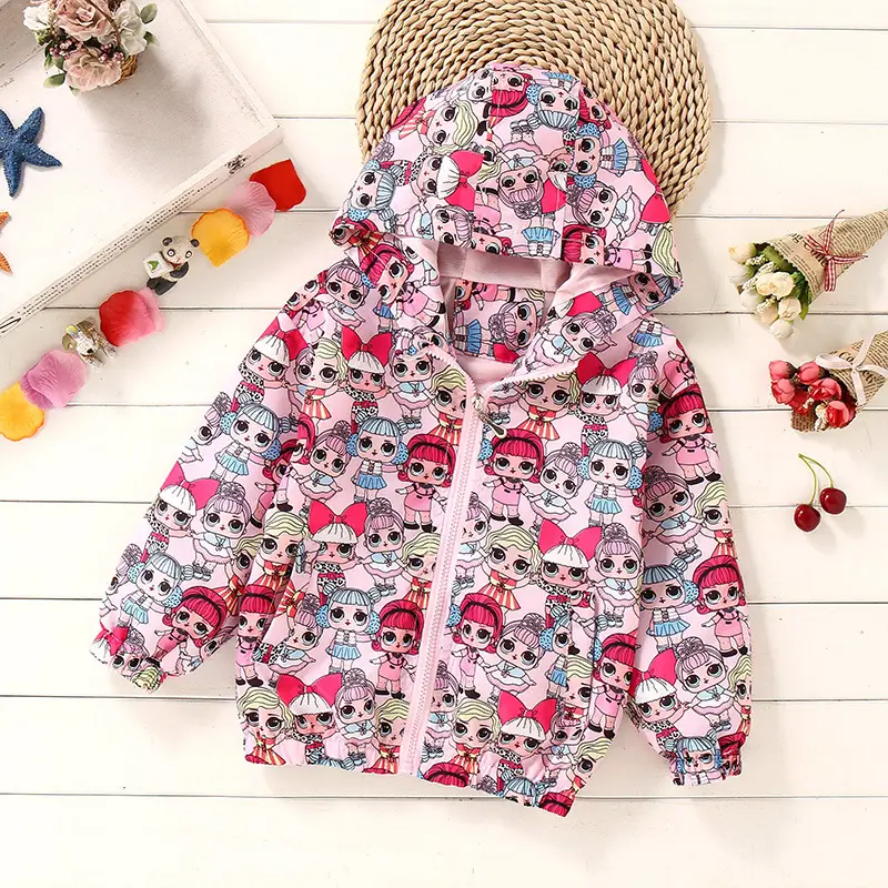 Blue Unicorn Windproof Jacket for Girls 2025 - Image 26