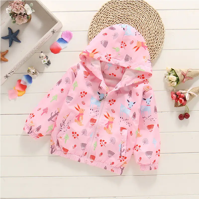 Blue Unicorn Windproof Jacket for Girls 2025 - Image 3