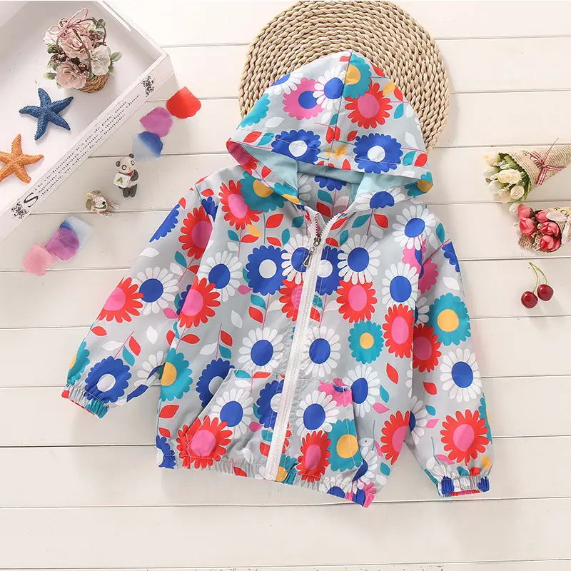 Blue Unicorn Windproof Jacket for Girls 2025 - Image 8