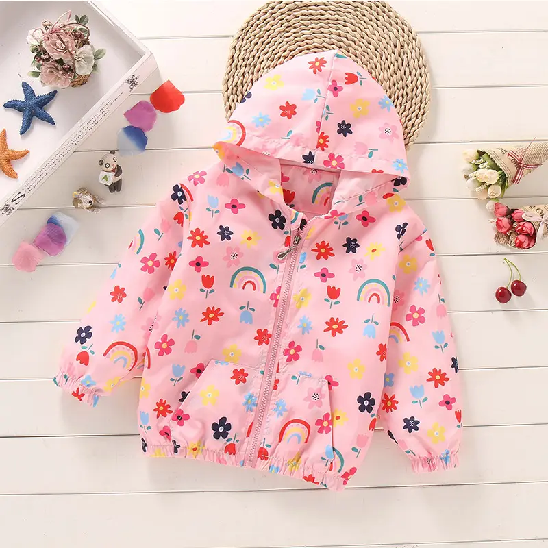 Blue Unicorn Windproof Jacket for Girls 2025 - Image 9