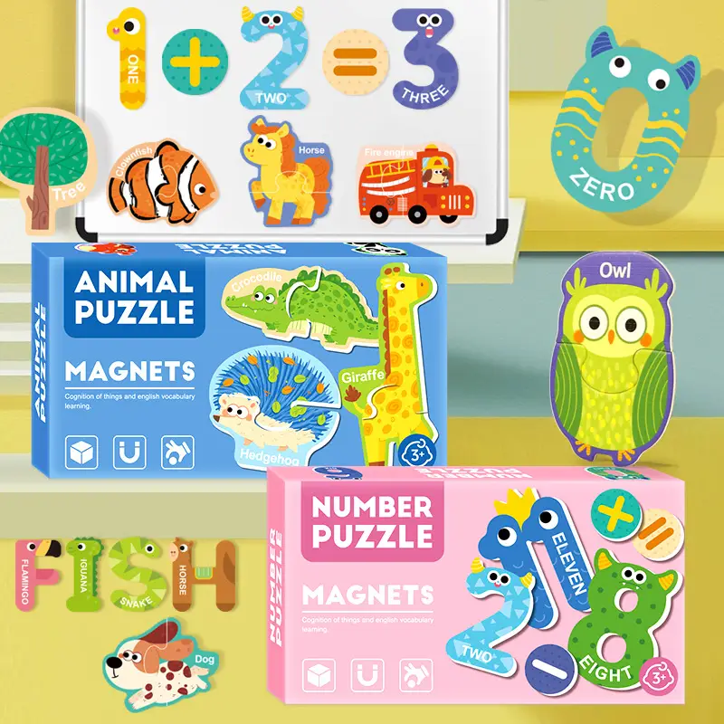 Magnetic Farm Stickers Puzzle for Kids 3-6 Years - Image 12