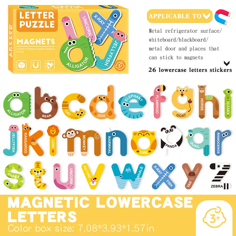 Magnetic Farm Stickers Puzzle for Kids 3-6 Years - Image 2