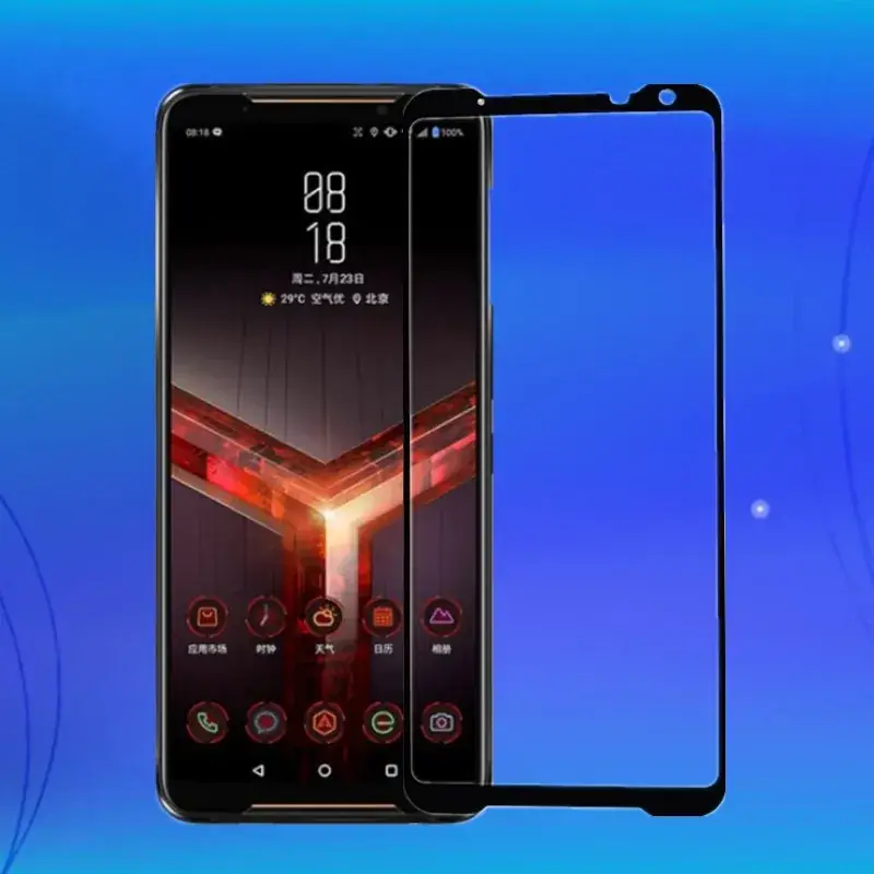 ASUS ROG2 3 Full Screen Tempered Glass Protection - Image 4