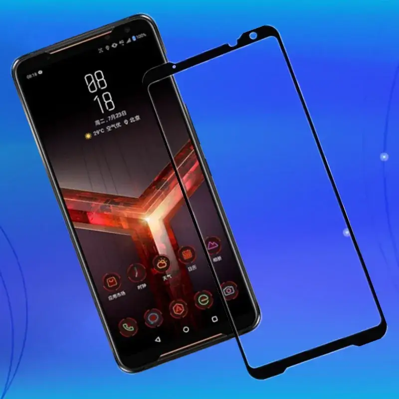 ASUS ROG2 3 Full Screen Tempered Glass Protection - Image 5