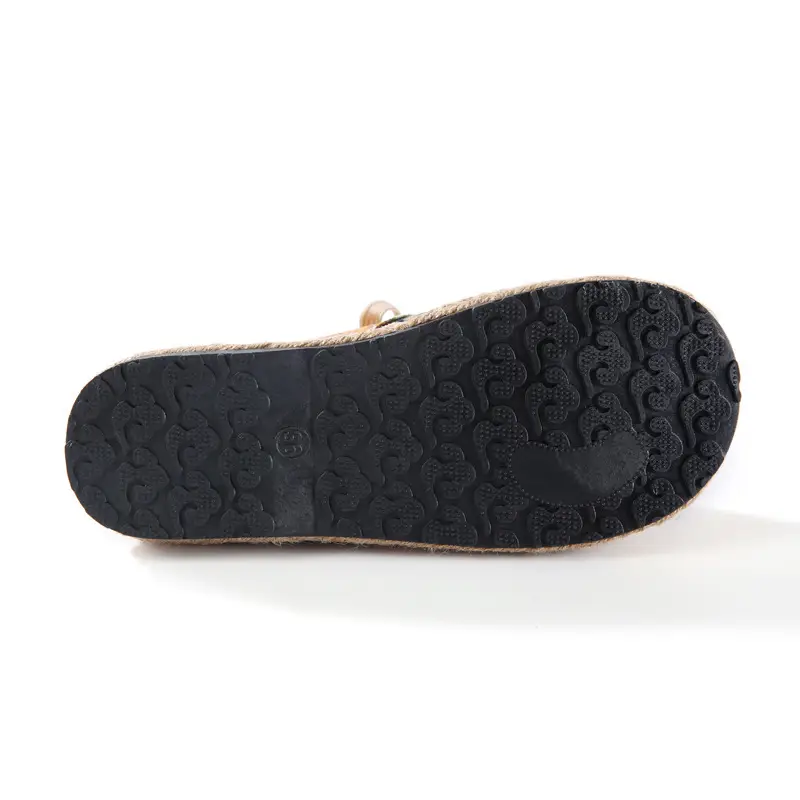Ethnic Style Casual Linen Bottom Boots Women's 2025 Autumn and Winter New Arrival Embroidered Cloth Shoes Cotton Linen College Style Cloth Shoes for Women - Image 6