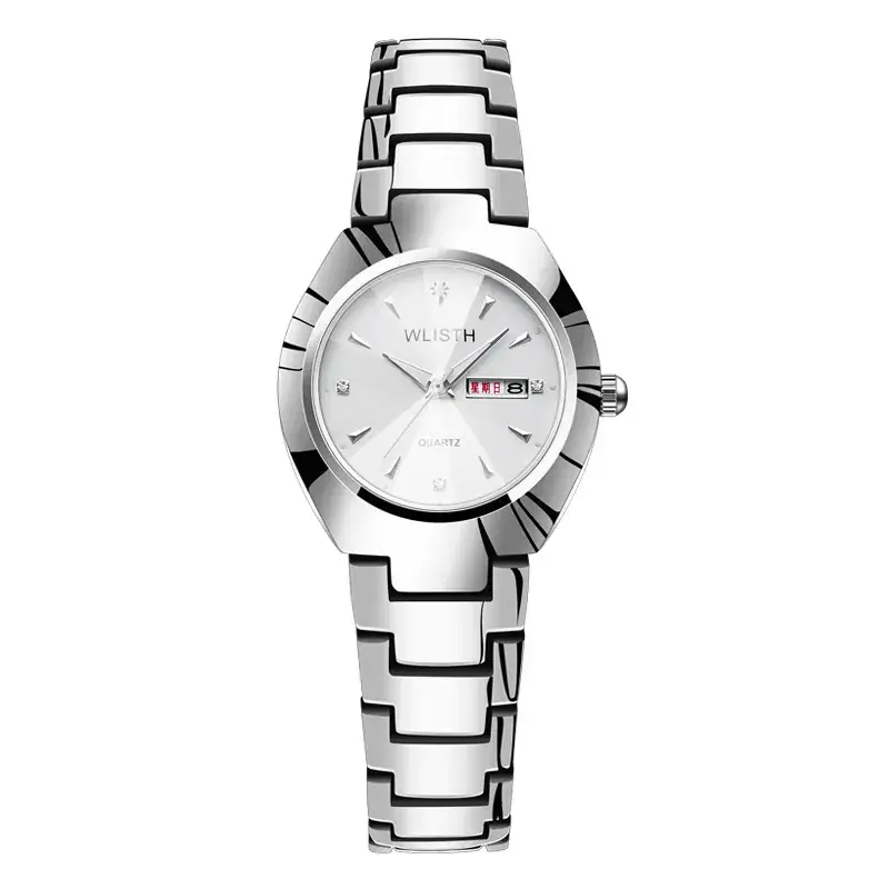 Women's Quartz Steel Band Watch 25mm Blue Dial Waterproof - Image 5