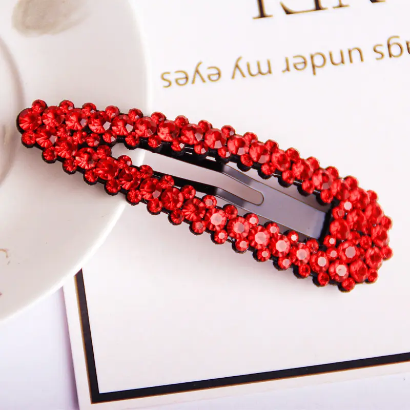 Korean Style Water Drop BB Clips for Women - Image 3