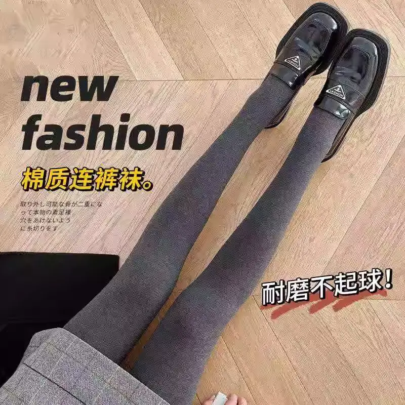 Women Fleece Lined Ribbed Leggings Winter Warm Slimming - Image 8