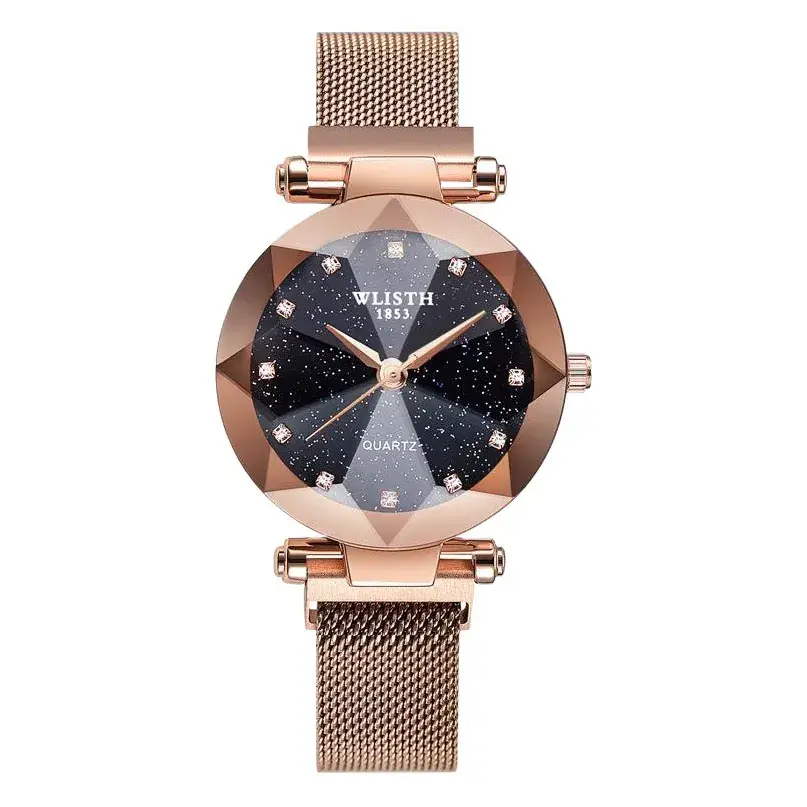 Korean ODM Waterproof Starry Sky Quartz Watch for Women