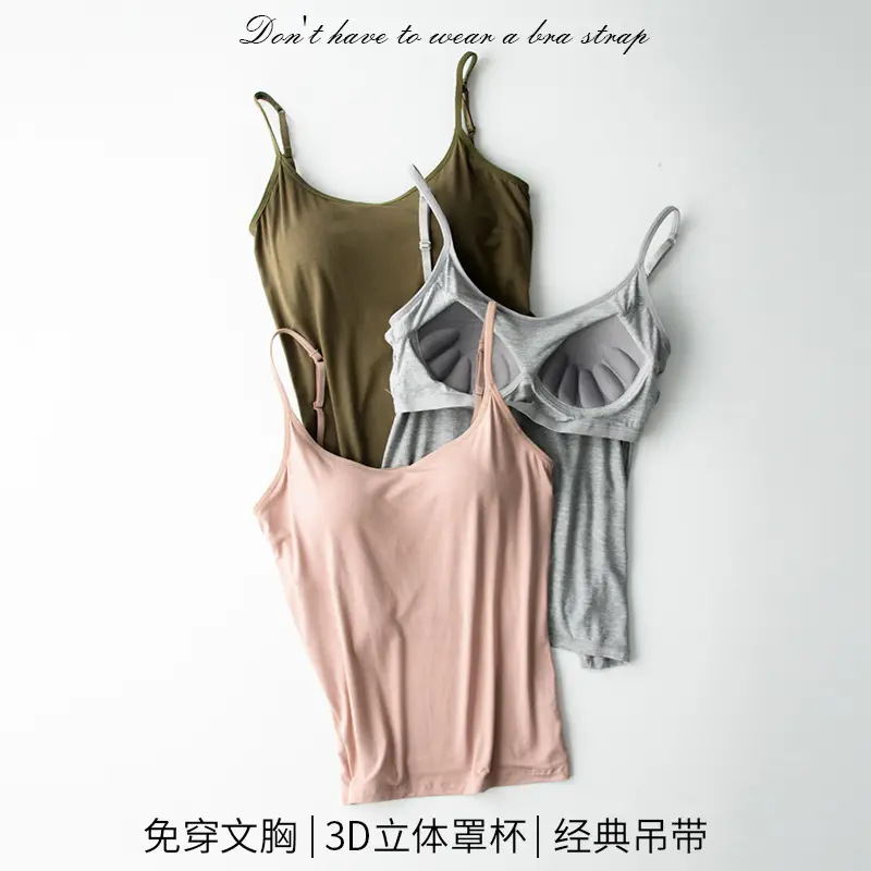 2024 New Sports Bra Padded Sling Women's Fitness Camisole Bra Exposed Navel Yoga Clothing Top Sexy - Image 11