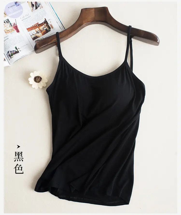 2024 New Sports Bra Padded Sling Women's Fitness Camisole Bra Exposed Navel Yoga Clothing Top Sexy - Image 2