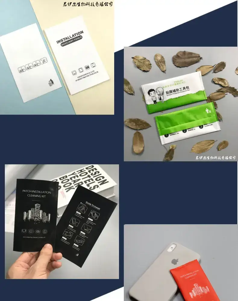 Tempered Film Cleaning Kit with Anti-Fingerprint Tools — feature 24