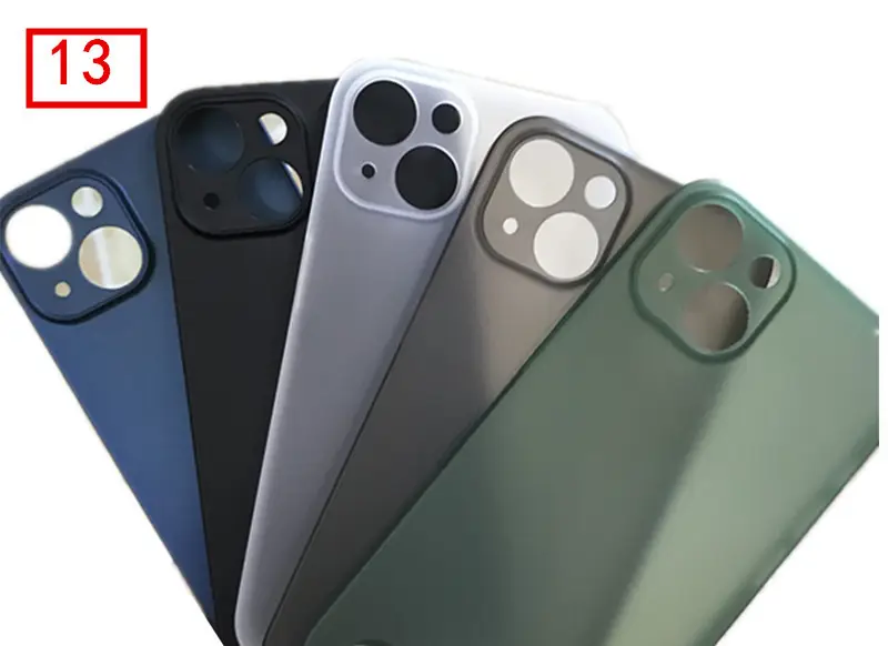 Blue iPhone 13 Promax Anti-Slip Hard Shell Case — feature 10