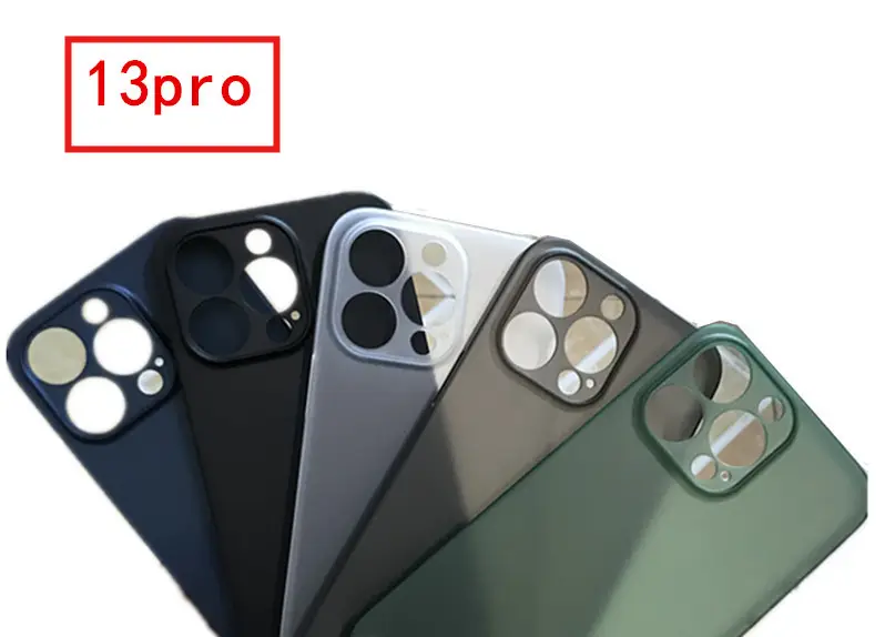 Blue iPhone 13 Promax Anti-Slip Hard Shell Case — feature 11