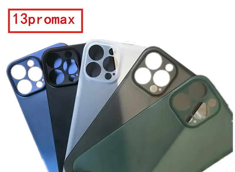 Blue iPhone 13 Promax Anti-Slip Hard Shell Case — feature 12